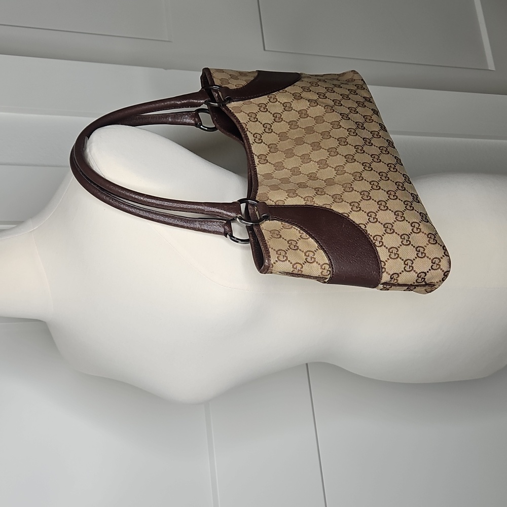 Authentic Gucci Supreme Monogram Handbag Tote